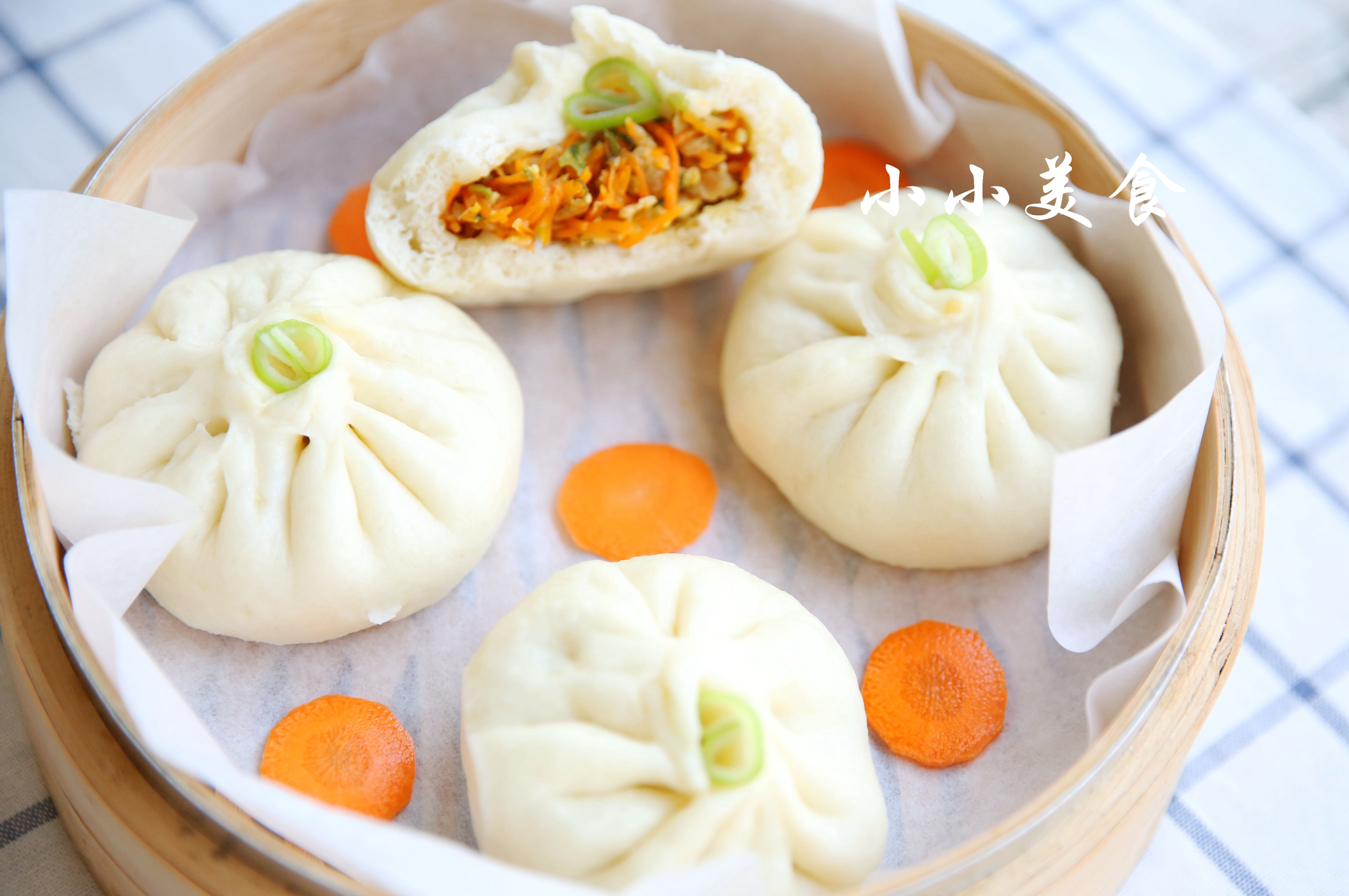 【素馅大包子】好吃有妙招,明目护眼的营养主食